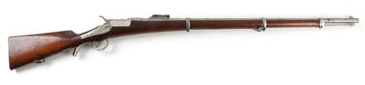 Büchse, Werndl - Steyr, Mod.: österreichisches Infanterie- und Jägergewehr M.1873/77 System Werndl, Kal.: 11 mm (vermutlich 11,15 x 58R Werndl M77), - Lovecké, sportovní a sběratelské zbraně