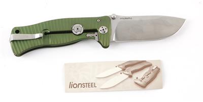 Einhandmesser, Lion Steel, Molletta Design, Mod.: SR-1, - Armi da caccia, competizione e collezionismo