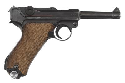 Pistole, Mauser - Oberndorf, Mod.: P08 - nummerngleich, Kal.: 9 mm Para, - Lovecké, sportovní a sběratelské zbraně