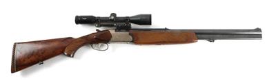 Bockbüchsflinte, CZ, Mod.: 502.4, Kal.: .222 Rem/12/70, - Sporting and Vintage Guns