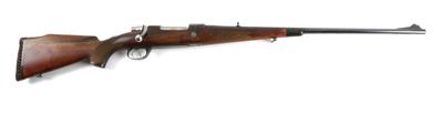 Repetierbüchse, Santa Barbara, Mod.: Deluxe - jagdlicher Mauser 98, Kal.: 8 x 57 IS, - Jagd-, Sport- und Sammlerwaffen