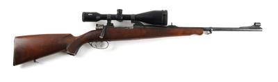 Repetierbüchse, unbekannter Hersteller, Mod.: jagdliches Mauser System 98 mit Kompensator, Kal.: .30-06 Sprf., - Sporting and Vintage Guns