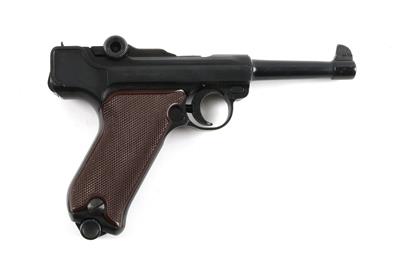 Pistole, Erma, Mod.: La 22, Kal.: .22 l. r., - Jagd-, Sport- und Sammlerwaffen