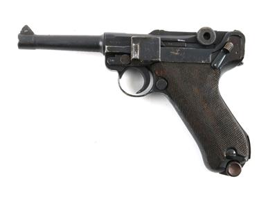 Pistole, Mauser, Mod.: P08, Kal.: 9 mm Para, - Armi d'ordinanza