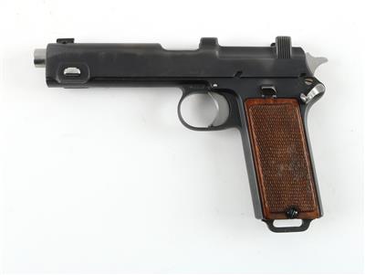 Pistole, Steyr, Mod.: 1912, Kal.: 9 mm Steyr (Para?), - Jagd-, Sport- und Sammlerwaffen