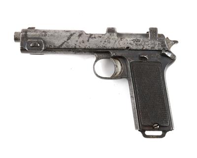 Pistole, Steyr, Mod.: Repetierpistole M.12, Kal.: 9 mm Steyr, - Jagd-, Sport- und Sammlerwaffen