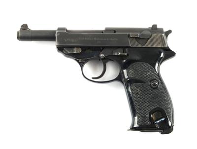 Pistole, Walther - Ulm, Mod.: P4, Kal.: 9 mm Para, - Jagd-, Sport- und Sammlerwaffen
