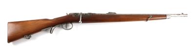 Repetierbüchse, OEWG, Mod.: Gendarmerie-Repetiergewehr 1872 System Fruwirth, Kal.: 11,2 x 36R, - Armi d'ordinanza