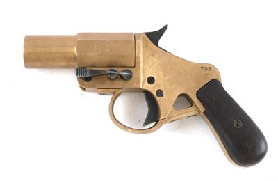 Signalpistole, Haerens Vaapenarsenal, Mod.: Dänische Armee, Kal.: 4, - Sporting and Vintage Guns