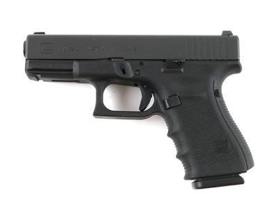 Pistole, Glock, Mod.: 19 Gen. 4, Kal.: 9 mm Para, - Armi da caccia, competizione e collezionismo