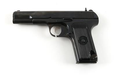 Pistole, unbekannter, russischer Hersteller, Mod.: Tokarev TT33, Kal.: 7,62 mm Tok., - Jagd-, Sport- und Sammlerwaffen