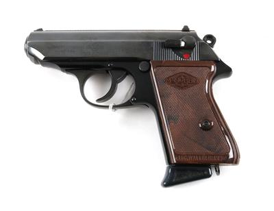 Pistole, Walther - Manurhin, Mod.: PPK Dural, Kal.: 7,65 mm, - Jagd-, Sport- und Sammlerwaffen