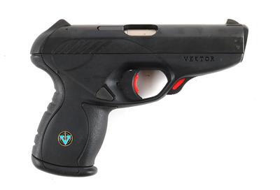 Pistole, Vektor, Mod.: CP1, Kal.: 9 mm Para, - Jagd-, Sport- und Sammlerwaffen