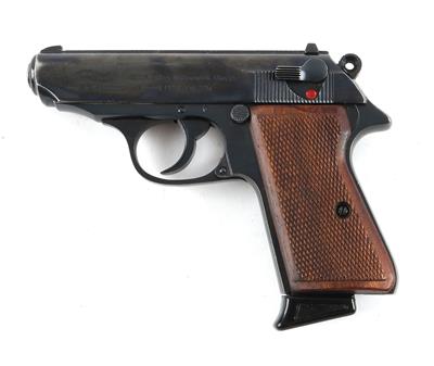 Pistole, Walther - Ulm, Mod.: PPK, Kal.: .22 l. r., - Jagd-, Sport- und Sammlerwaffen