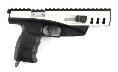 Pistole, Walther - Ulm, Mod.: SP22 M3 mit Laser, Kal.: .22 l. r., - Sporting and Vintage Guns