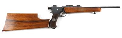 Skurriler Umbau einer Pistole Steyr M07 auf KK, unbekannter Hersteller, Einzellader, Kal.: .22 l. r., - Armi da caccia, competizione e collezionismo