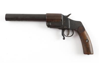 Österreichische Leuchtpistole, AZF - Arsenal Zeug Fabrik, Kal.: 4, - Sporting and Vintage Guns