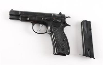 Pistole, CZ, Mod.: 75, Kal.: 9 mm Para, - Jagd-, Sport- und Sammlerwaffen