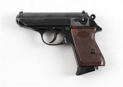 Pistole, Manurhin, Mod.: Walther PPK des österreichischen Zolls, Kal.: 7,65 mm, - Jagd-, Sport- und Sammlerwaffen