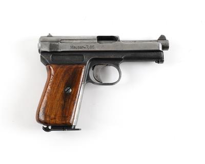 Pistole, Mauser - Oberndorf, Mod.: 1914, Kal.: 7,65 mm, - Lovecké, sportovní a sběratelské zbraně