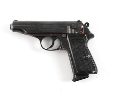 Pistole, Walther - Zella/Mehlis, Mod.: PP - 1. Ausführung, Kal.: 7,65 mm, - Jagd-, Sport- und Sammlerwaffen