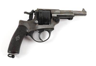 Revolver, Manufacture d'Armes, St. Etienne - Frankreich, Mod.: französischer Armeerevolver M1873, Kal.: 11 mm, - Lovecké, sportovní a sběratelské zbraně