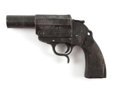 Signalpistole, Walther/Zella-Mehlis, Model: Heeresmodell 1934, Kal.: 4, - Jagd-, Sport- und Sammlerwaffen