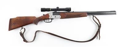 Bockbüchsflinte, Heym - Münnerstadt, Mod.: 22S, Kal.: 7 x 57R/16/70, - Jagd-, Sport-, & Sammlerwaffen