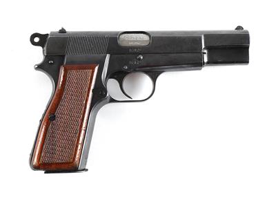 Pistole, FN - Browning, Mod.: 1935 HP - Gendarmerie Niederösterreich, Kal.: 9 mm Para, - Lovecké, sportovní a sběratelské zbraně