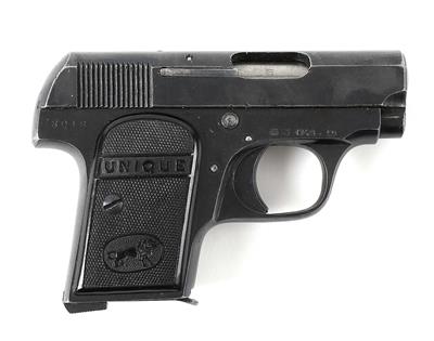 Pistole, Manufacture d'Armes des Pyrennees Francaises (M. A. P. F.) Unique, Mod.: 10, Kal.: 6,35 mm, - Lovecké, sportovní a sběratelské zbraně