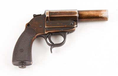 Leuchtpistole, ERMA, Mod.: 1934 Heeresleuchtpistole, Kal.: 4, - Jagd-, Sport-, & Sammlerwaffen