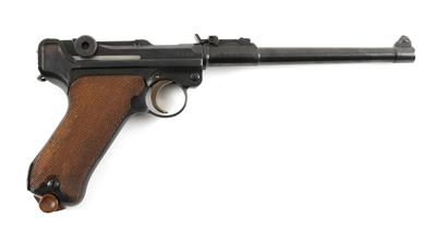 Pistole, DWM, Mod.: lange Pistole 08 (sogenanntes 'Artillerie'- oder 'Ari'-Modell), Kal.: 9 mm Para, - Sporting & Vintage Guns