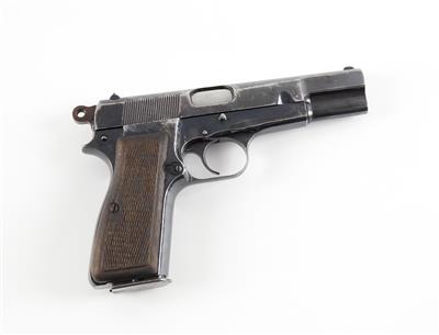 Pistole, FN - Browning, Mod.: High Power 1935 - WaA 140, Kal.: 9 mm Para, - Jagd-, Sport-, & Sammlerwaffen