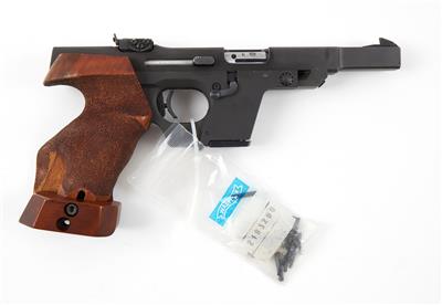 Pistole, Walther - Ulm, Mod.: GSP, Kal.: .22 l. r., - Jagd-, Sport-, & Sammlerwaffen