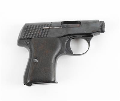 Pistole, Walther - Zella/Mehlis, Mod.: 2, Ausführung ohne Ladestandsanzeiger, Kal.: 6,35 mm, - Lovecké, sportovní a sběratelské zbraně
