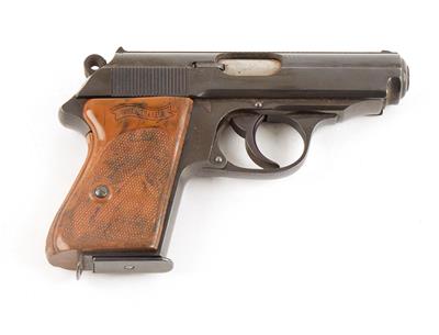 Pistole, Walther - Zella/Mehlis, Mod.: PPK 4. Ausführung - Fertigung 1939, Kal.: 7,65 mm, - Armi da caccia, competizione e collezionismo