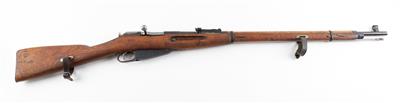 Repetierbüchse, unbekannter Hersteller, Mod.: russisches Infanteriegewehr M1891 System Mosin Nagant - für die finnische Armee umgebaut bei Tikka, Kal.: 7,62 x 54R, - Sporting & Vintage Guns