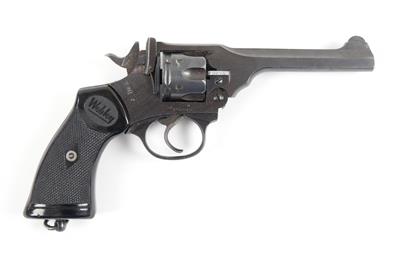 Revolver, Webley  &  Scott Ltd.- Birmingham, Mark IV, Kal.: .38 S & W, - Jagd-, Sport-, & Sammlerwaffen