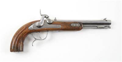VL-Perkussionspistole, unbekannter Hersteller, Kal.: 9 mm, - Jagd-, Sport-, & Sammlerwaffen