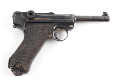 Pistole, DWM, Mod.: P08 Pistooli m/23 - SA Suomen Armeija, Kal.: 7,65 mm Para, - Armi da caccia, competizione e collezionismo