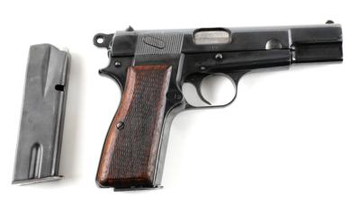 Pistole, FN - Browning, Mod.: 1935 HP, Kal.: 9 mm Para, - Jagd-, Sport- und Sammlerwaffen