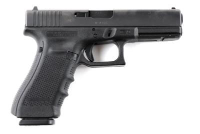 Pistole, Glock, Mod.: 17 Gen. 4, Kal.: 9 mm Para, - Jagd-, Sport- und Sammlerwaffen