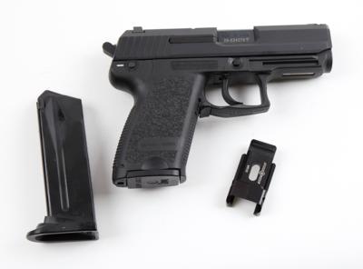 Pistole, Heckler  &  Koch, Mod.: USP COMPACT mit Sickinger-Holser, Kal.: .45 ACP, - Jagd-, Sport- und Sammlerwaffen