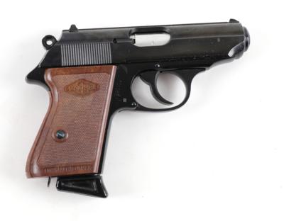 Pistole, Manurhin, Mod.: Walther PPK Dural, Kal.: 7,65 mm, - Sporting & Vintage Guns