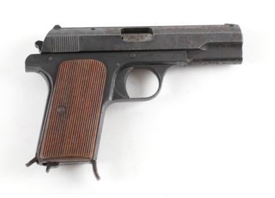 Pistole, Metallwaren-, Waffen- und Maschinenfabrik Budapest, Mod.: M37, Kal.: 9 mm kurz, - Jagd-, Sport- und Sammlerwaffen