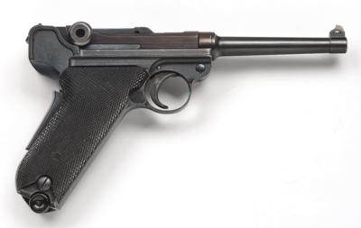 Pistole, Waffenfabrik Bern, Mod.: Schweizer Armeepistole 1906/29 mit Holster, Kal.: 7,65 mm Para, - Lovecké, sportovní a sběratelské zbraně