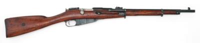 Repetierbüchse, Ishevsk, Mod.: Mosin Nagant Karabiner M1891/30 mit Bajonettscheide!! SELTEN!!, Kal.: 7,62 x 54R, - Lovecké, sportovní a sběratelské zbraně