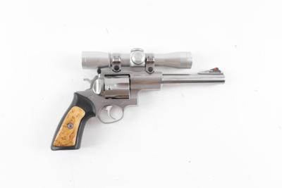 Revolver, Ruger, Mod.: Super Redhawk mit 7 1/2' und Optik, Kal.: .44 Magnum, - Armi da caccia, competizione e collezionismo