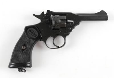 Revolver, Webley  &  Scott Ltd.- Birmingham, Mark IV - israelischer Polizeirevolver, Kal.: .38 S & W, - Jagd-, Sport- und Sammlerwaffen