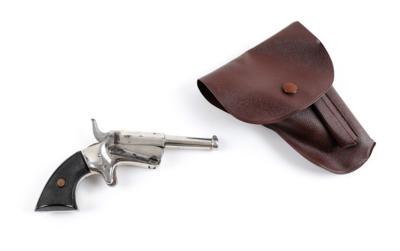Hahnkipplaufpistole, unbekannter Hersteller, Kal.: 22, - Jagd-, Sport- und Sammlerwaffen